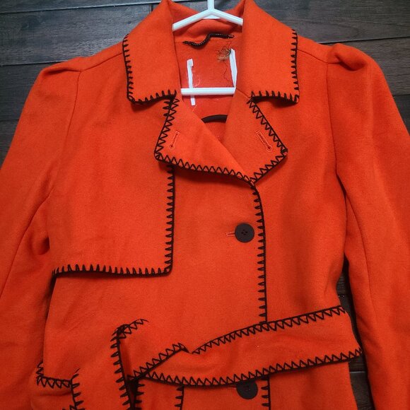 Vintage Kenzo Paris Trench Coat - Women's Small - Picture 1 of 11